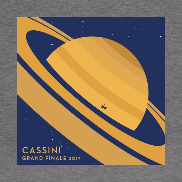 Cassini Grand Finale Saturn by Markadesign